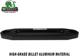 STEGODON Universal 10" Aluminium Winch Hawse Fairlead Black Finish Cast Iron for Synthetic Rope Winch 8000-13000LBS Winch(All Black)